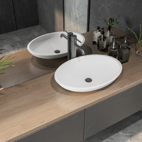 SELENA-Waschbecken Mineralguss